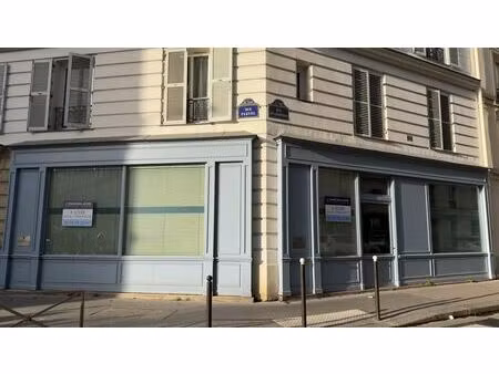 local 106 m² - rue pleyel