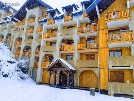 studio meuble les 2 alpes résidence le pluton