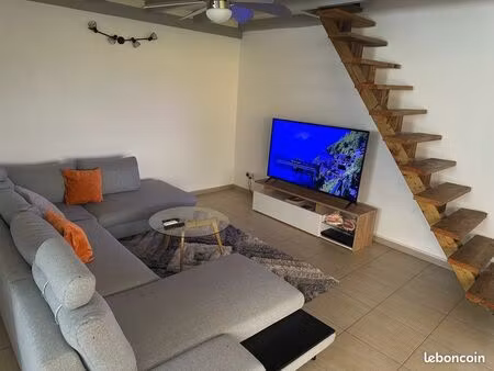 maison jumelée f3 à louer