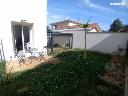 studio 19m2 avec jardin