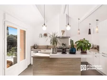 maison individuelle avec piscine et dépendances - à pied du village de peymeinade