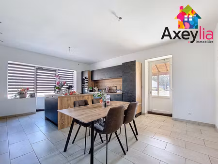 a vendre - commelle- vernay - maison  4 chambres avec terrain