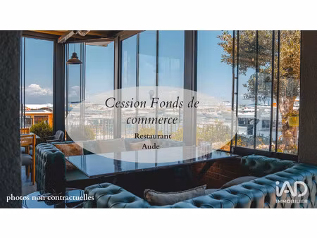 vente commerce 126 m² fleury (11560)