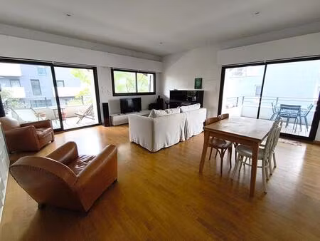 appartement nantes 3 pièces 77 m2 avec 3 terrasses  box et cave
