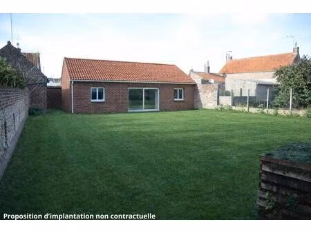 achat terrain 461m² naves 59161