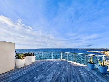 marseille 7ème–malmousque–maison de luxe rénovée avec vue mer et accès privé à la mer