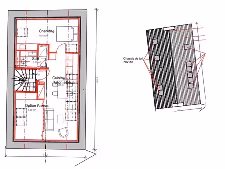 vente immeuble 38 m² saint-martin-des-champs (29600)