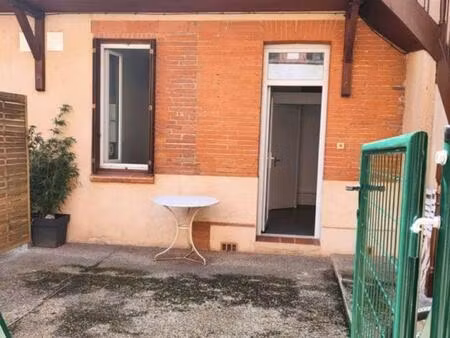 location appartement 1 pièce 19 m² à toulouse (31000)