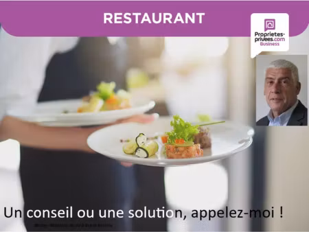 exclusivite - restaurant 40 couverts + terrasse annuelle proche centre ville