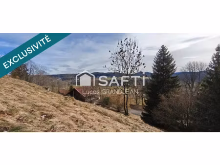 vente terrain 1000 m² à foncine-le-haut (39460)  89 000 €