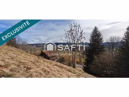 vente terrain 1053 m² à foncine-le-haut (39460)  89 000 €