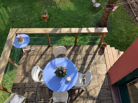 croix de chavaux belle meulière avec jardin arboré