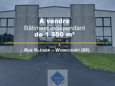 vente locaux professionnels 1550 m² à woincourt (80520)  1 000 000 €