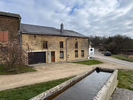 maison de pierre rénovée de 272 m2 sh sur 650 m2 de terrain à murtin et bogny