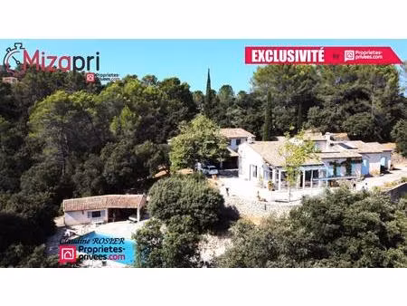 pignans maison 10 pièce(s) 225 m2 + 233 m² annexe piscine