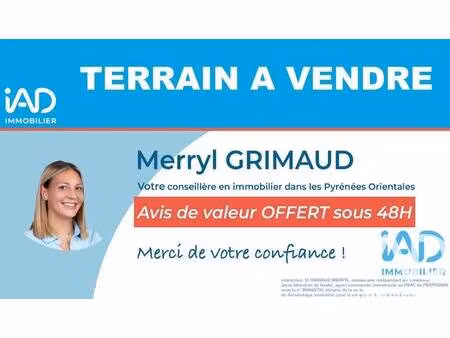 terrain constructible à vendre