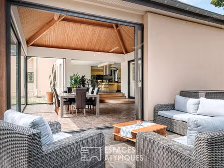 la maison de caractère dans un quartier recherché de draveil