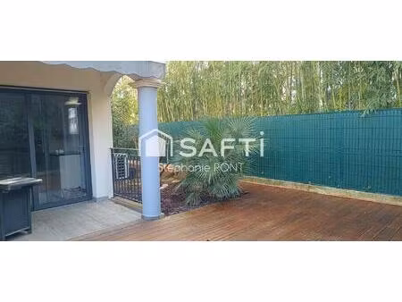 bel appartement t4 en rez-de-jardin
