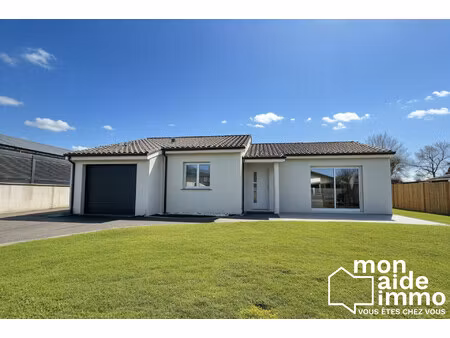 maison de plain-pied 3 chambres 100m²