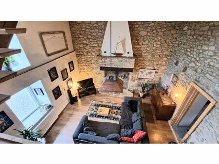 côtes d'armor magnifique et unique maison en pierre de 3 chambres avec mezzanine  atelier 