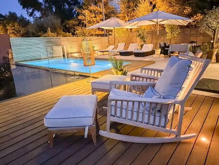 villa contemporaine avec vue mer à theoule-sur-mer