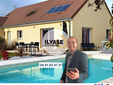 maison 120 m² | 4 ch | 890 m² | garage | piscine