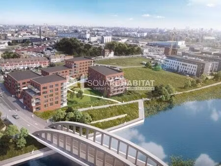 location appartement 3 pièces 63m² marquette lez lille 59520