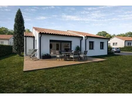 terrain avec maison neuve à vendre