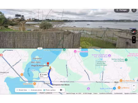 vente terrain à belz (56550) : à vendre / belz