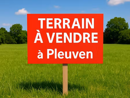 vente terrain à pleuven (29170) : à vendre / pleuven