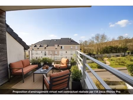 appartement 4 pièces 79 m² – dernier étage – terrasse – résidence récente