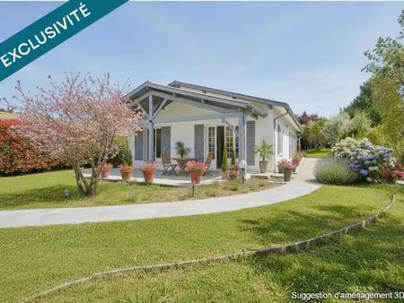 maison plain-pied 157 m2 - 4 ch - piscine - éden