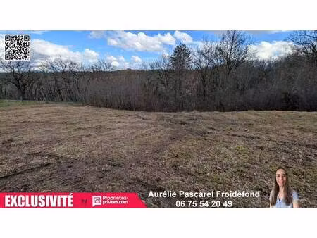 terrain constructible à vendre