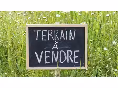 terrain constructible neuf à vendre