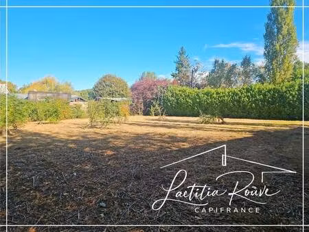 terrain constructible à vendre