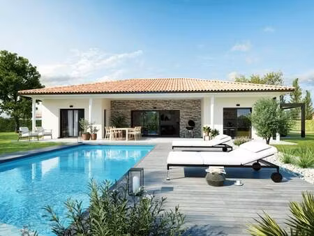 terrain avec maison neuve à vendre