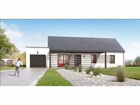 terrain avec maison neuve à vendre