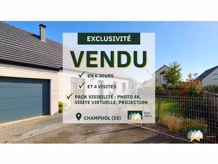 maison de plain-pied à vendre