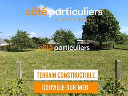 terrain constructible à vendre