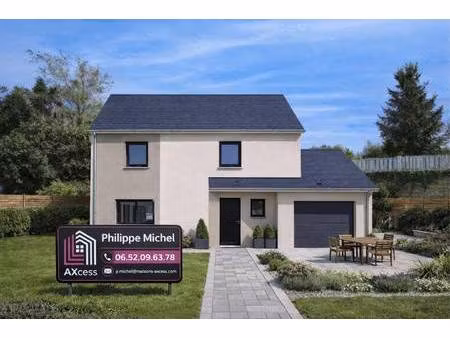 terrain avec maison neuve à vendre