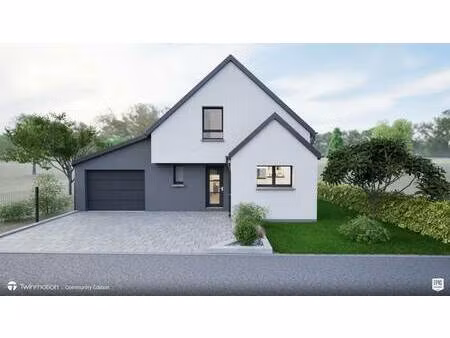 terrain avec maison neuve à vendre