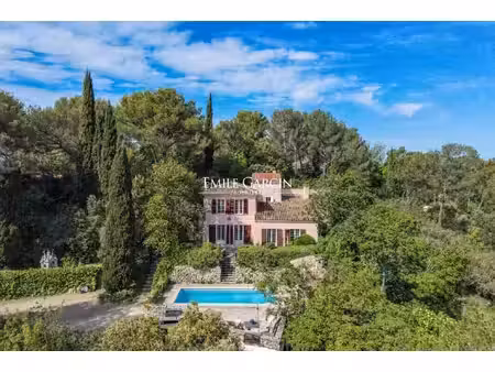 a vendre - maison bourgeoise du xixème siècle - aix-en-provence - vue sainte victoire