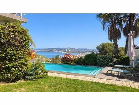 sète - mont saint clair - villa vue mer et étang