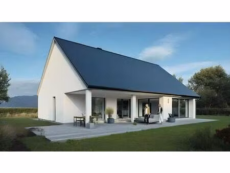 terrain avec maison neuve à vendre