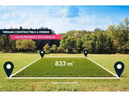 terrain constructible à vendre - neuf