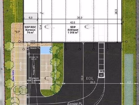 local d'activités à vendre