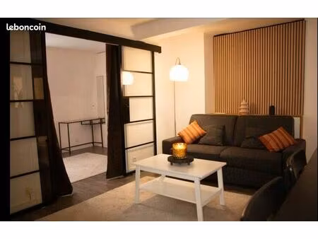 ◊ f2 meublé (47 m²) - centre ville et 3 mn gare