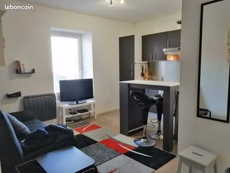 appartement meublé t2 30m2 rénové centre relecq-kerhuon