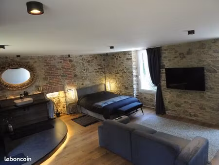 loft d'exception meublé - 60 m2 avec place de parking privé et terrasse