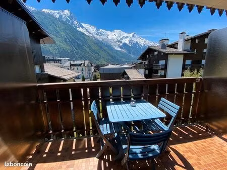 studio meublé 20m2 à l'année chamonix centre